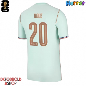 Frankrig Desire Doue #20 Udebanetrøje VM 2026 Kort ærmer